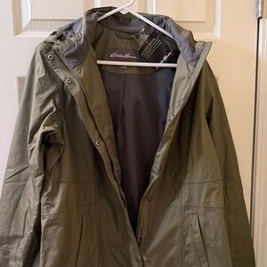 Eddie Bauer Forest Green Outdoor Jacket